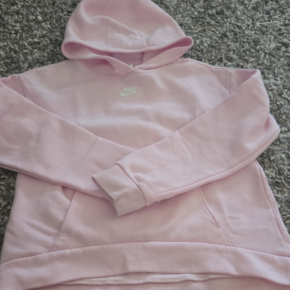 Nike Light Pink Pullover Hoodie